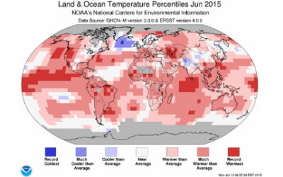 Ano de 2014 foi o mais quente já registrado