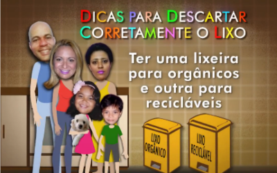 TV Globo: desafio de família é reduzir o lixo produzido