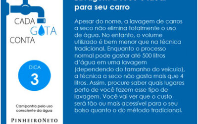 Escritório Pinheiro Neto Advogados adere à campanha #águapedeágua, em São Paulo