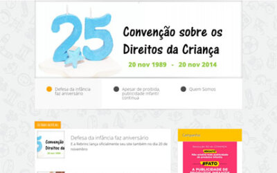 Rebrinc lança seu site no dia da Convenção sobre os Direitos da Criança