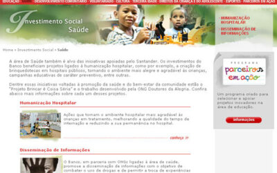 Santander Banespa lança portal de responsabilidade social